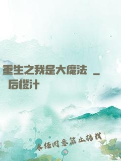 重生之我是大魔法師