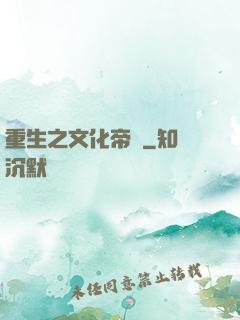 重生之文化帝國