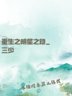 重生之明星之路