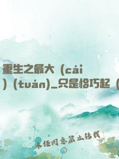 重生之最大財(cái)團(tuán)
