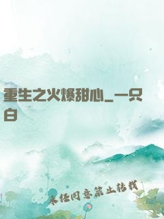 重生之火爆甜心
