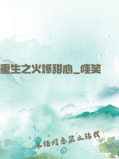 重生之火爆甜心