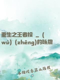 重生之王者投資