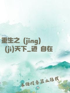 重生之經(jīng)濟(jì)天下
