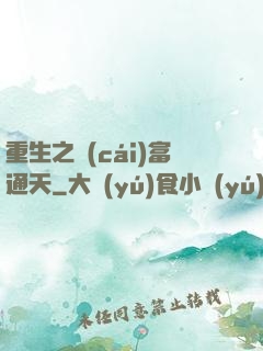 重生之財(cái)富通天