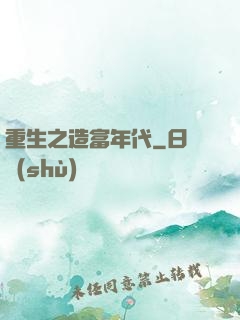 重生之造富年代