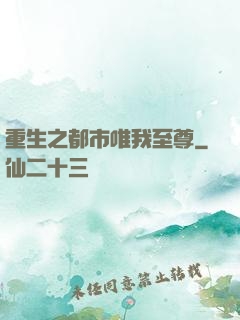重生之都市唯我至尊