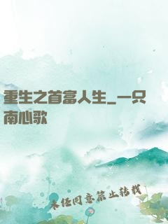 重生之首富人生