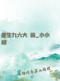 重生九六大負翁