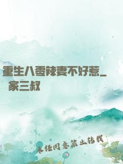 重生八零辣妻不好惹