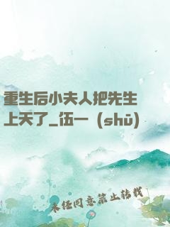 重生后小夫人把先生寵上天了