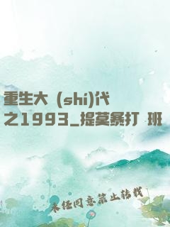 重生大時(shí)代之1993