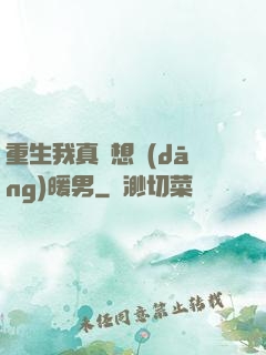 重生我真沒想當(dāng)暖男