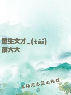 重生文才
