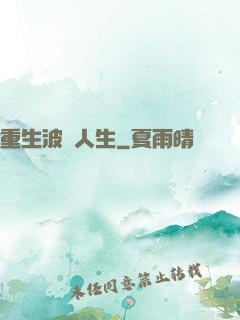 重生波瀾人生