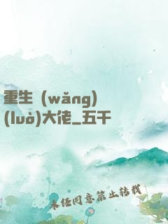 重生網(wǎng)絡(luò)大佬