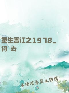 重生香江之1978