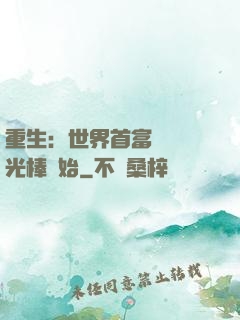 重生：世界首富從賣熒光棒開始