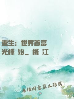 重生：世界首富從賣熒光棒開始