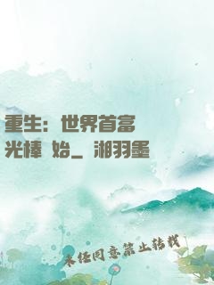 重生：世界首富從賣熒光棒開始