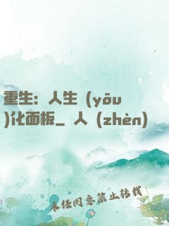 重生：人生優(yōu)化面板