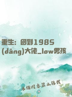 重生：回到1985當(dāng)大佬