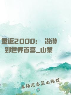 重返2000：從做游戲到世界首富