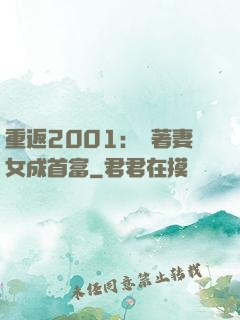 重返2001：帶著妻女成首富