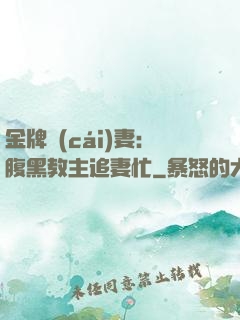 金牌財(cái)妻：腹黑教主追妻忙