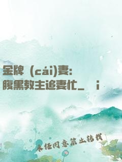 金牌財(cái)妻：腹黑教主追妻忙