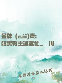金牌財(cái)妻：腹黑教主追妻忙