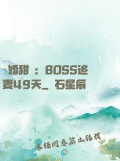 閃婚甜愛：BOSS追妻49天