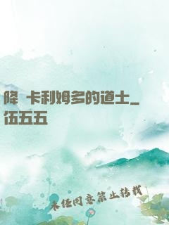 降臨卡利姆多的道士