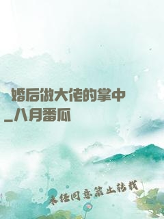 隱婚后做大佬的掌中嬌