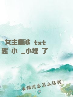 雙女主塞冰塊txt筆趣閣小說