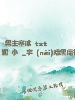 雙男主塞冰塊txt筆趣閣小說