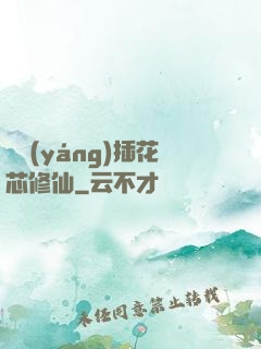 雙陽(yáng)插花芯修仙
