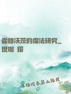 霍格沃茨的魔法研究