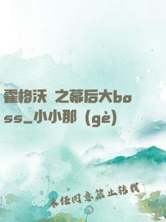 霍格沃茲之幕后大boss