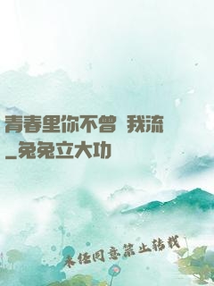 青春里你不曾見我流淚