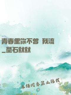 青春里你不曾見我流淚