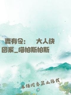 頑妻有令：將軍大人快回家