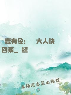 頑妻有令：將軍大人快回家