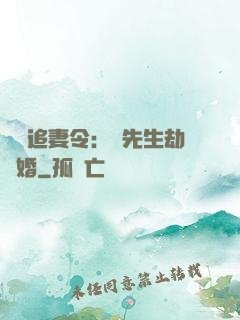頭號追妻令：陸先生劫個婚