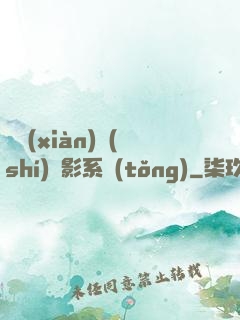 類現(xiàn)實(shí)電影系統(tǒng)