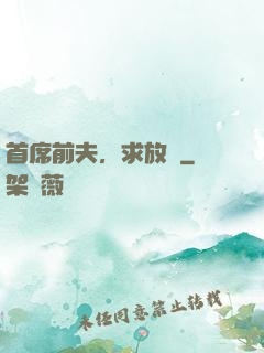首席前夫，求放過