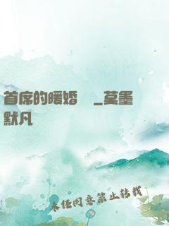 首席的暖婚寶貝