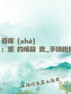 首席設(shè)計師：墨總的暖萌嬌妻