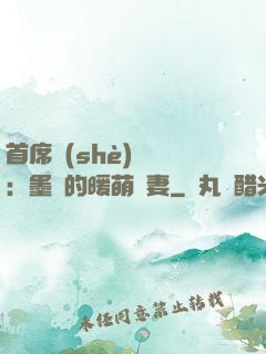 首席設(shè)計師：墨總的暖萌嬌妻