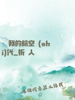 騰飛我的航空時(shí)代